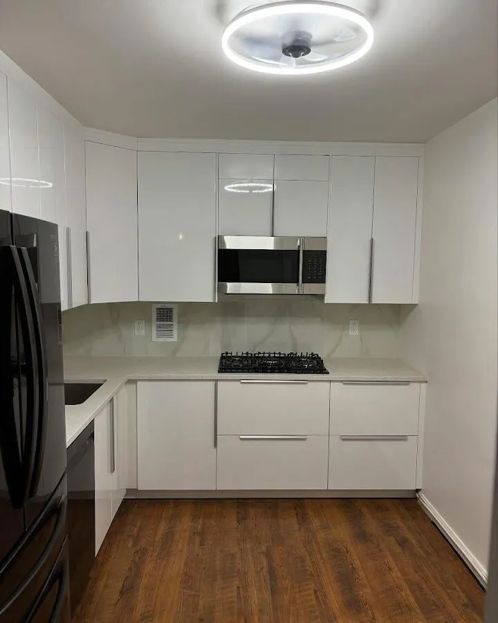 Renovated kitchen with quartz countertops in Walla Walla
